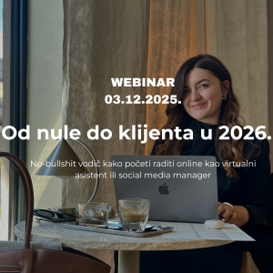 Webinar "Od nule do klijenta u 2026."
